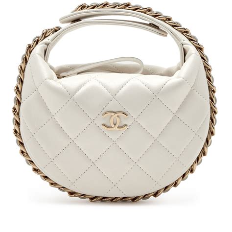 chanel small o pouch|chanel small bag with chain.